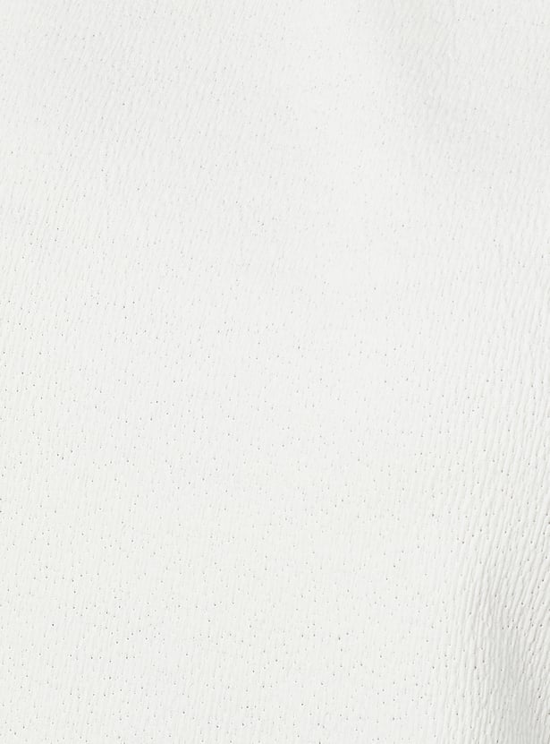 Women Textured T-shirt