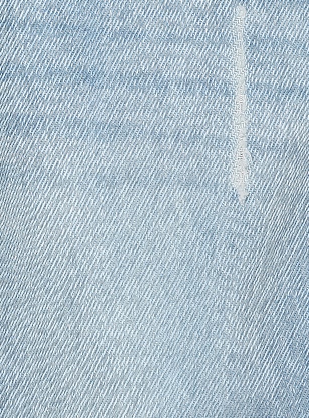 Boys Distressed Denim Shorts