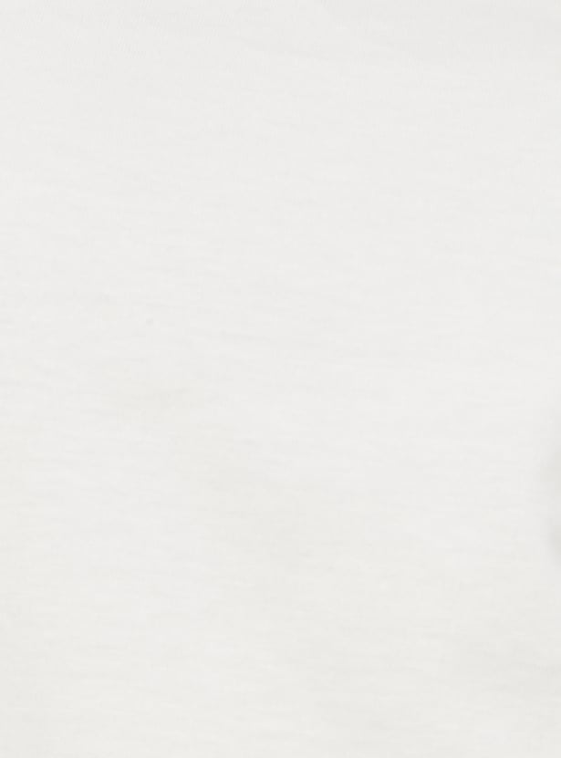 Girls Solid Cargo Pinafore Dress with T-shirt