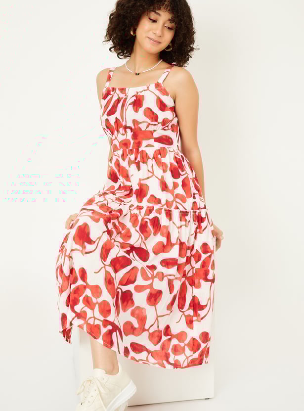 Kalki x Max Women Printed Tiered Dress