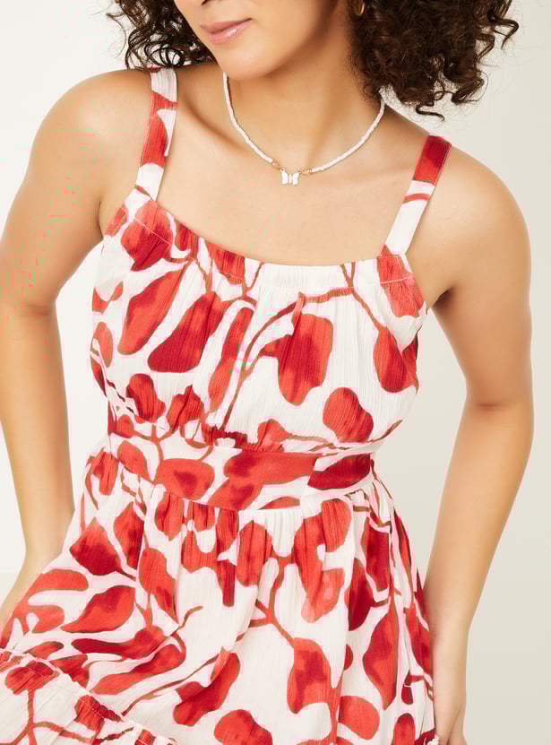 Kalki x Max Women Printed Tiered Dress