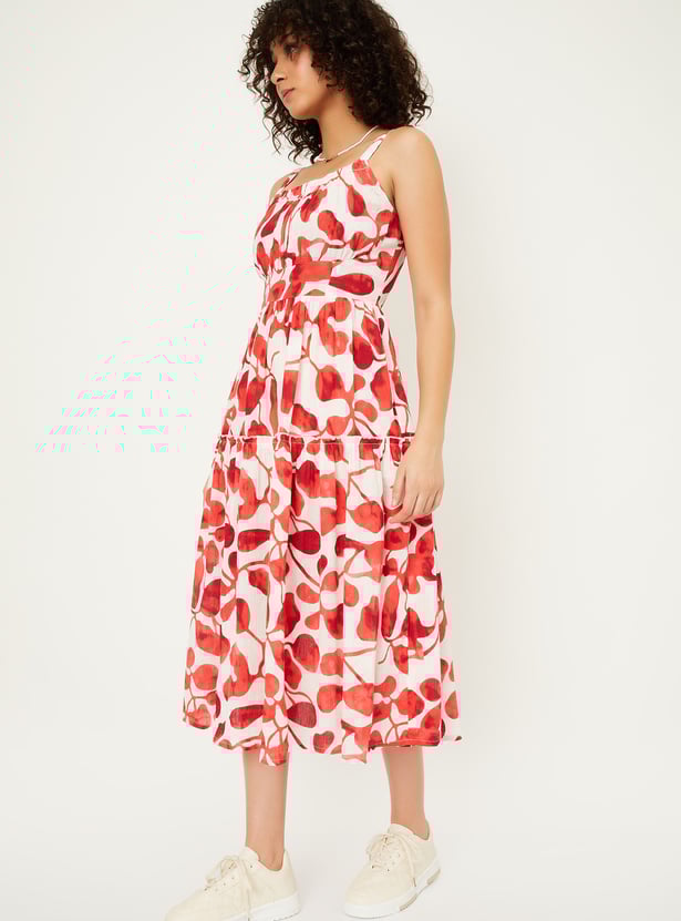 Kalki x Max Women Printed Tiered Dress