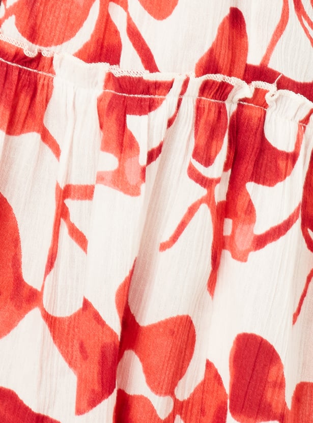 Kalki x Max Women Printed Tiered Dress