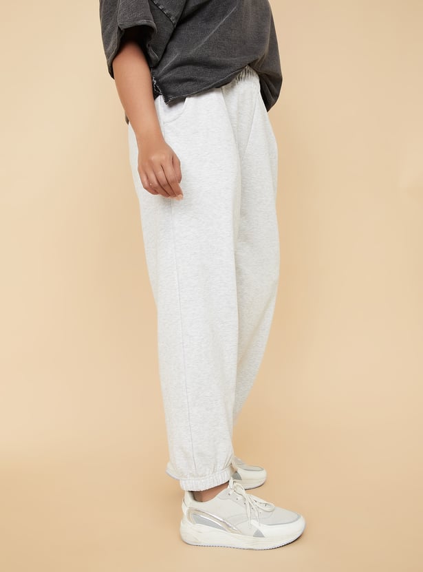 Women Solid Athleisure Joggers