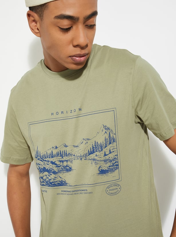 URB_N Men Printed T-shirt