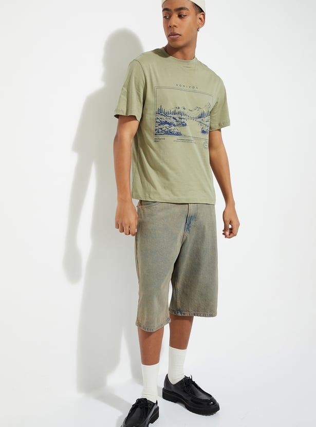 URB_N Men Printed T-shirt