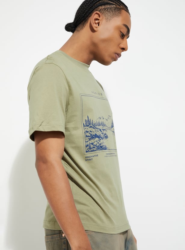 URB_N Men Printed T-shirt