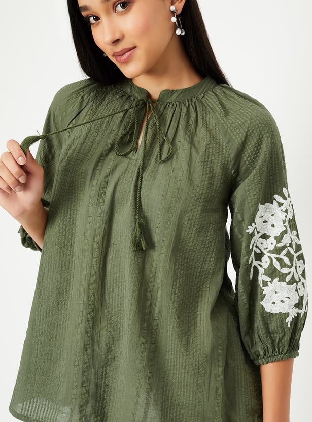 Kalki x Max Women Embroidered Tunic
