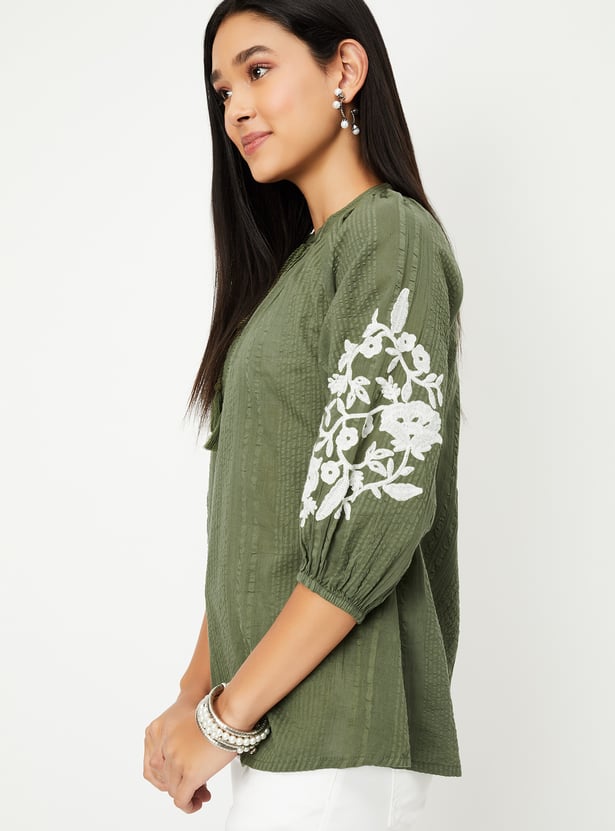 Kalki x Max Women Embroidered Tunic