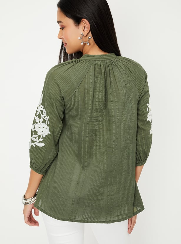 Kalki x Max Women Embroidered Tunic