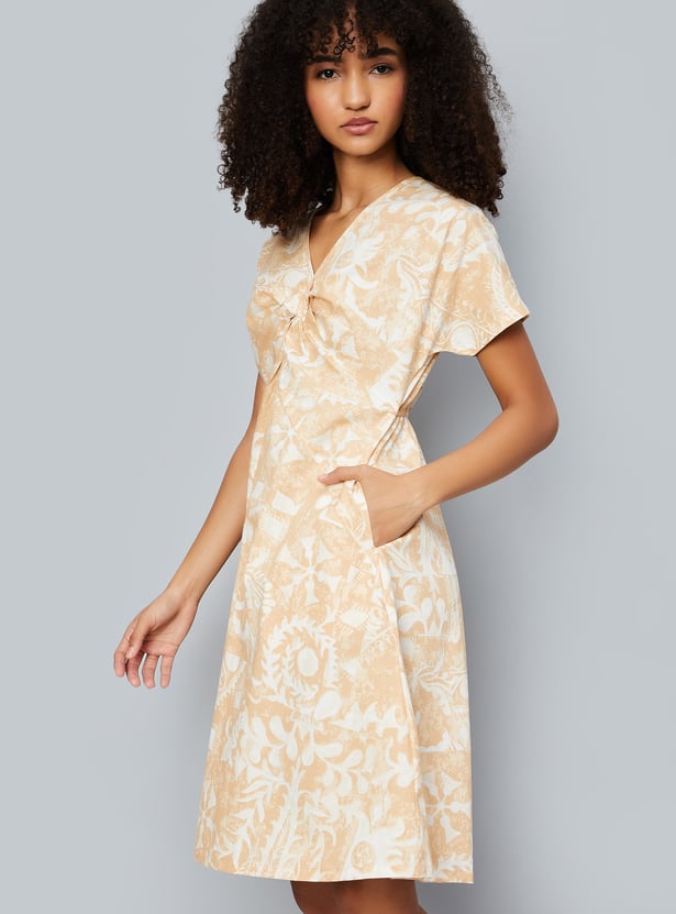 Kalki x Max Women Printed A-line Dress