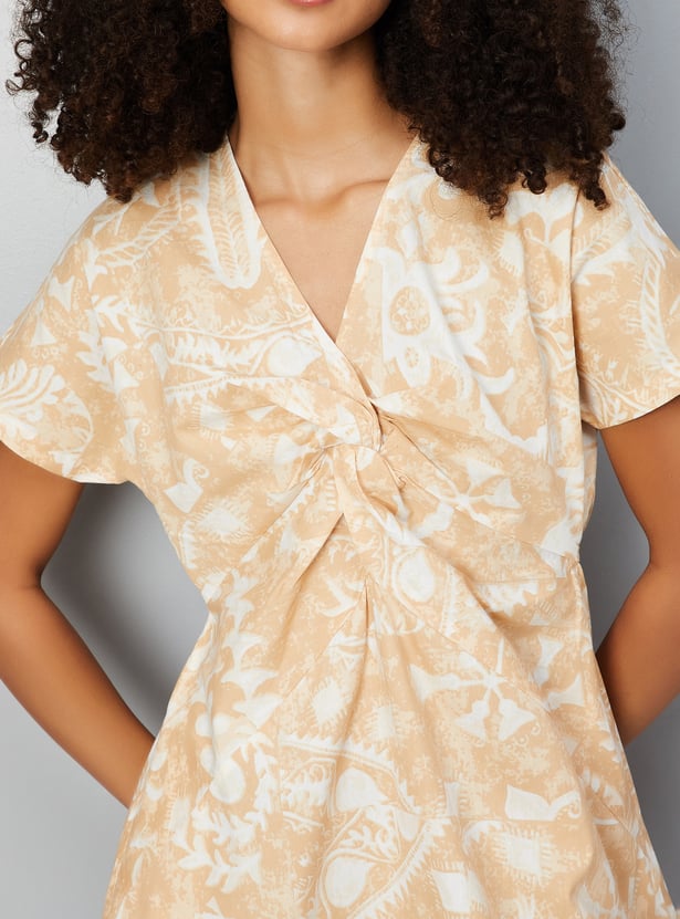 Kalki x Max Women Printed A-line Dress