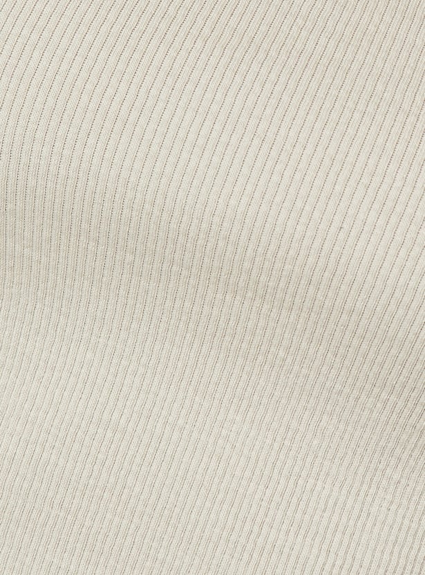 ALAYA F x URB_N Women Ribbed Crop Top