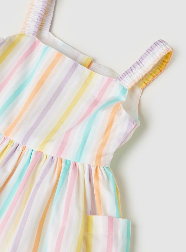 Girls Striped Dress