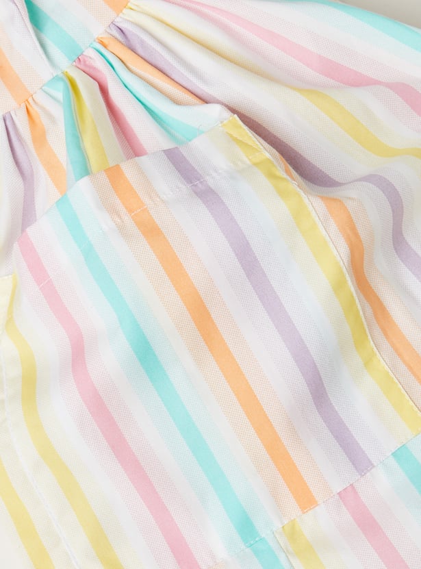 Girls Striped Dress