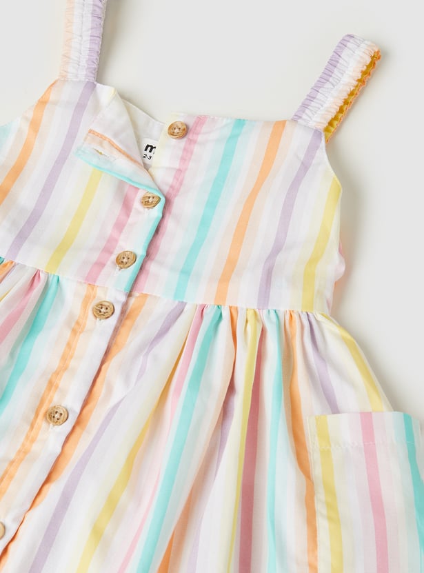 Girls Striped Dress