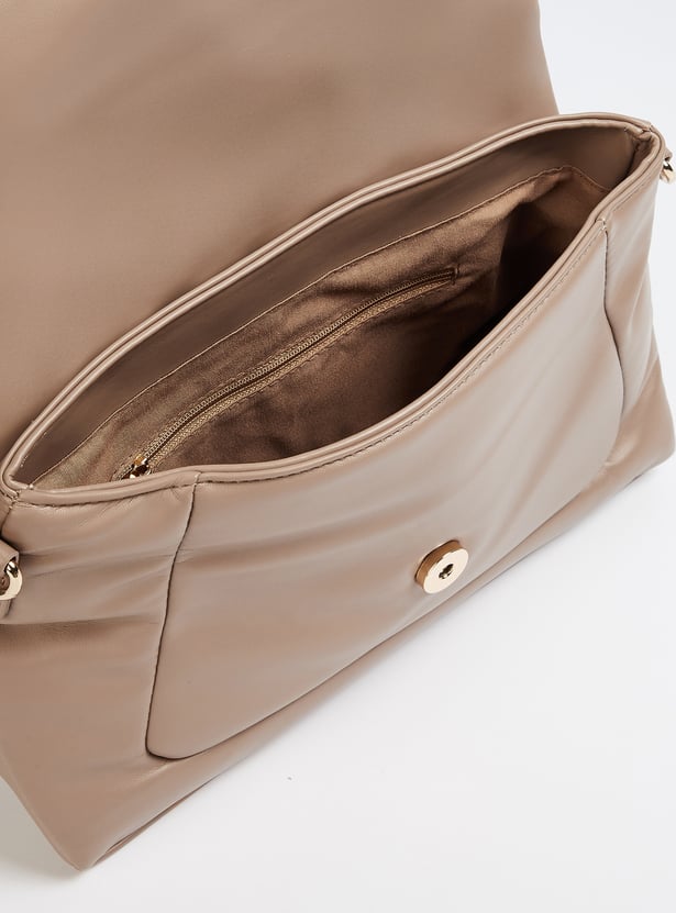 Women Solid Sling Bag