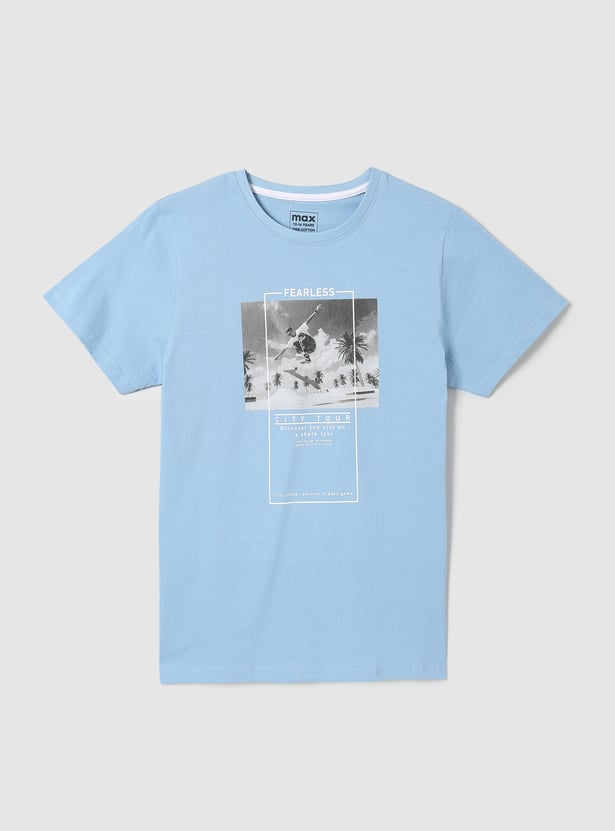 Boys Graphic Print T-shirt