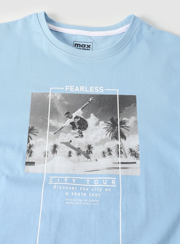 Boys Graphic Print T-shirt