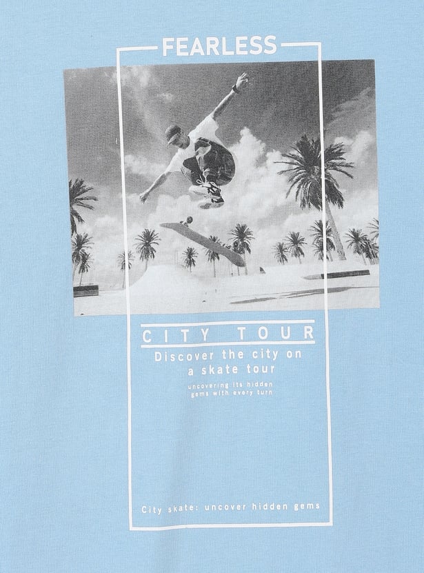 Boys Graphic Print T-shirt