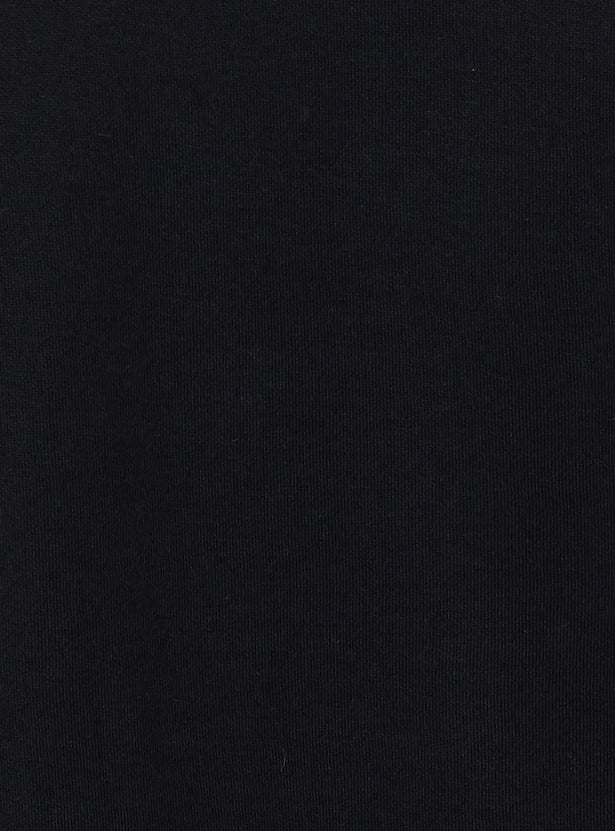 Men Solid Oversized Athleisure T-shirt
