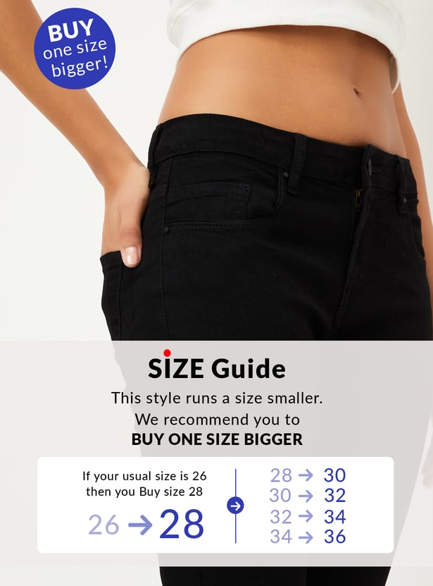 Women Solid Skinny Fit Jeans