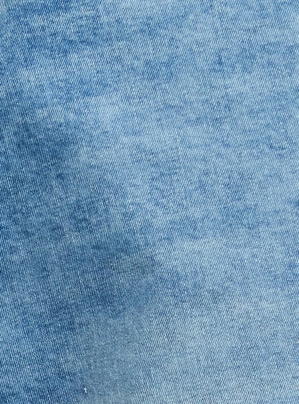 Men Washed Carrot Fit Jogger Jeans