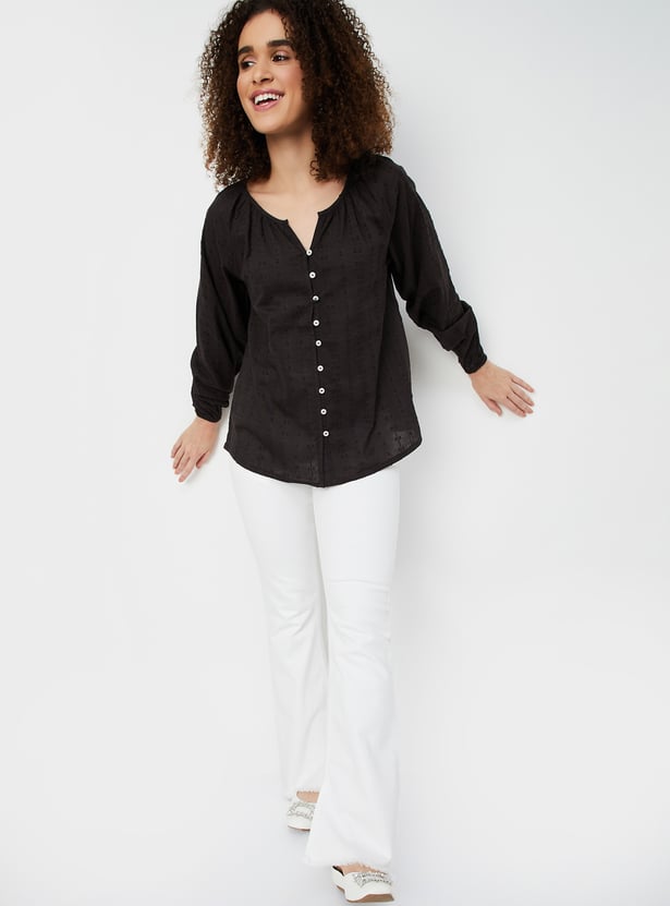 Kalki x Max Women Schiffili Embroidered Tunic