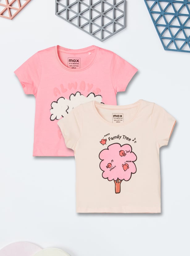 Printed Tshirts Kiabi Ksa Tee Shirt Orange Kiabi Buy Girls Printed