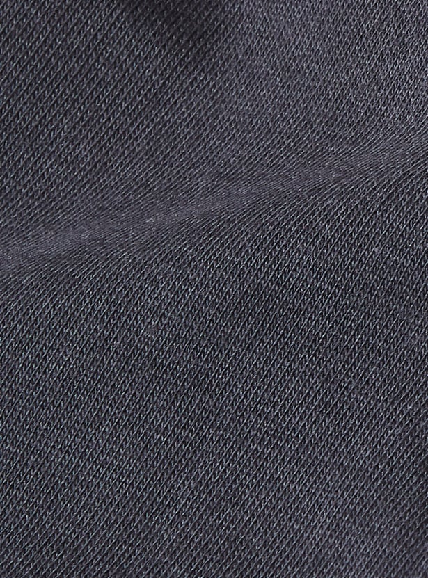 Boys Solid Knit Joggers