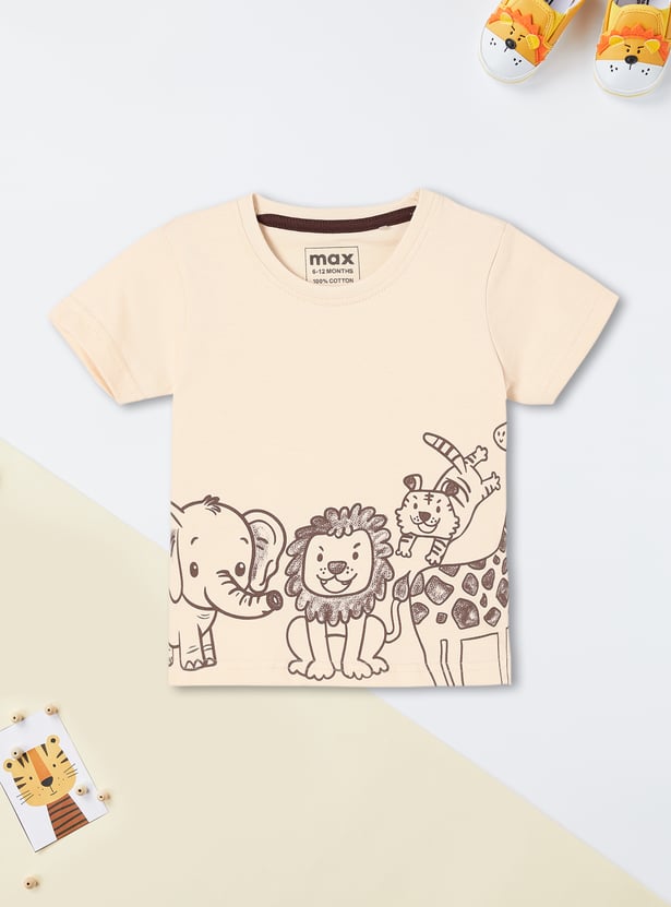 Boys Printed T-shirt - Pack of 2