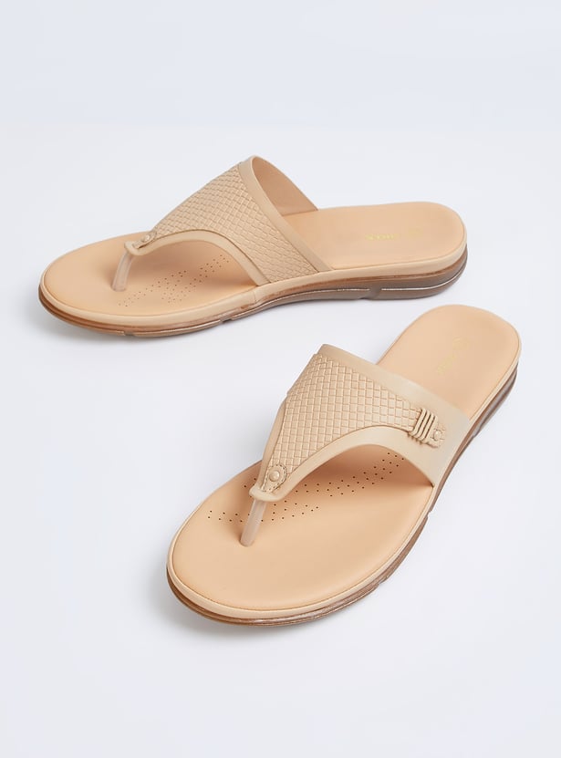 Women Textured Sandals