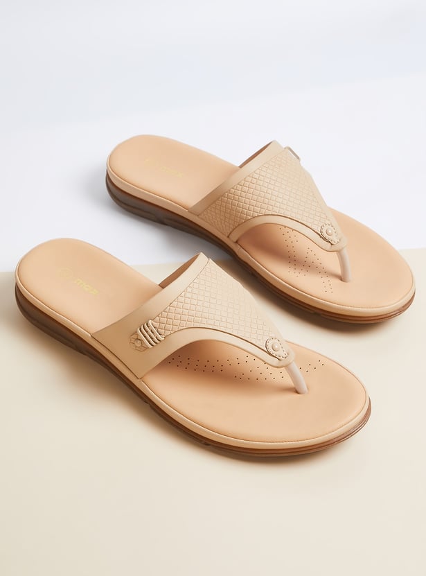 Women Textured Sandals