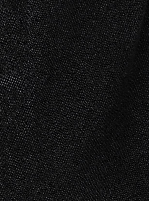 Boys Solid Jogger Jeans