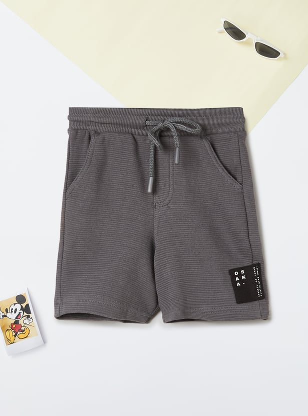 Boys Textured Co-ords Set