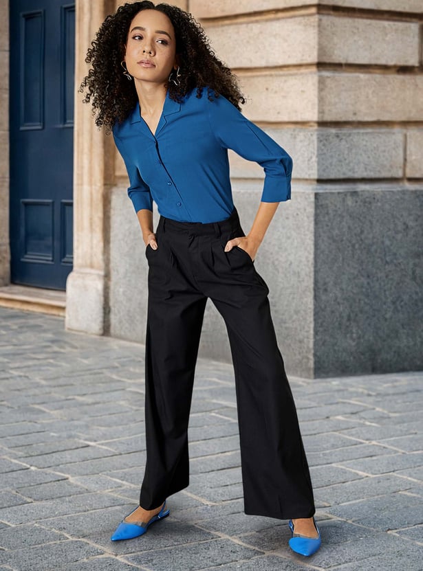Women Solid Blouse