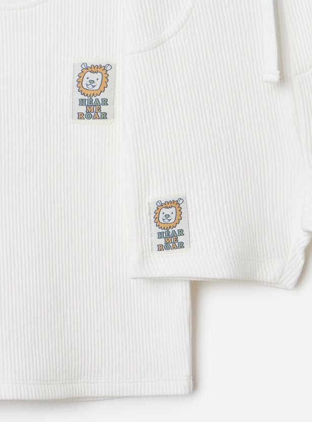 Boys Ribbed Co-ord Set