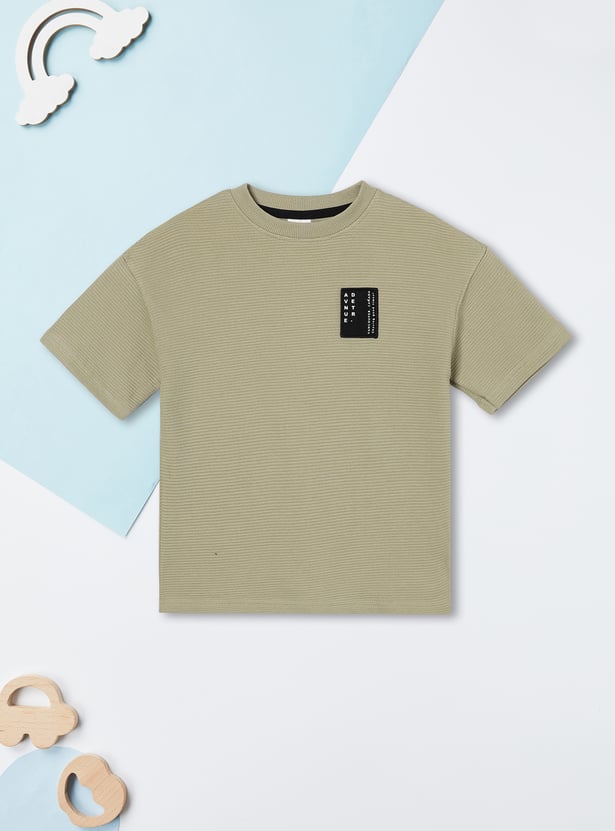 Boys Applique Shorts Set