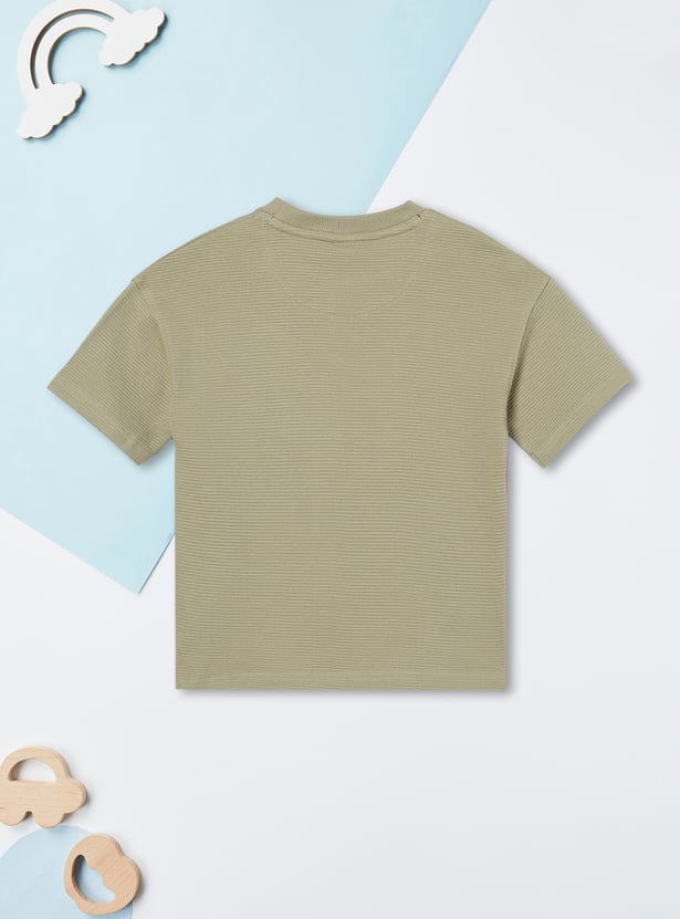 Boys Applique Shorts Set