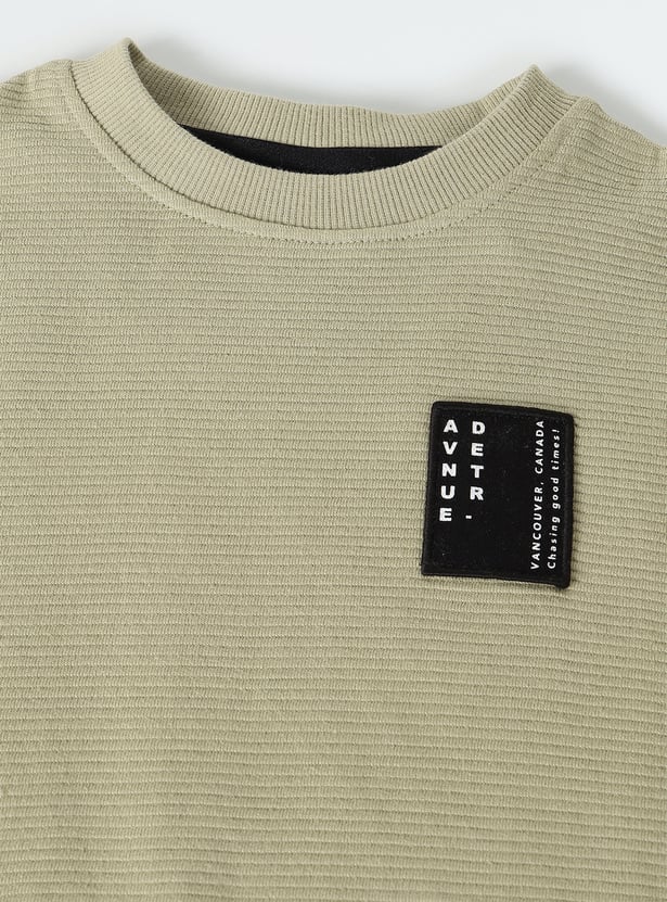 Boys Applique Shorts Set