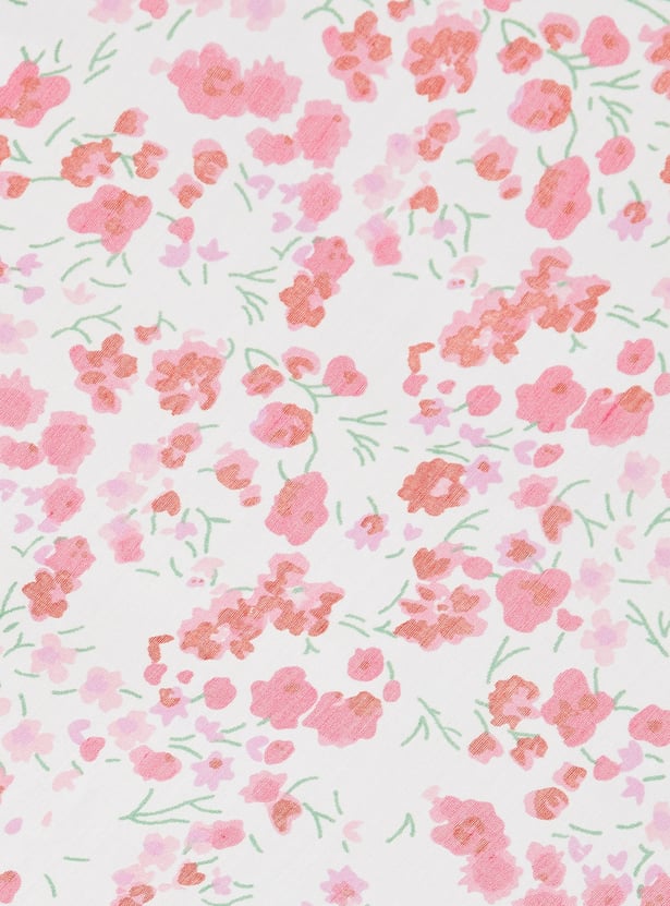 Women Floral Print Scarf