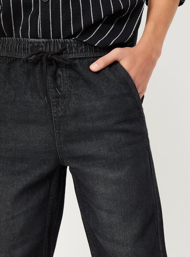 Boys Washed Jogger Jeans