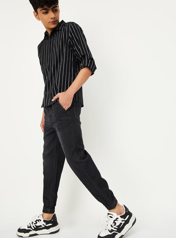 Boys Washed Jogger Jeans