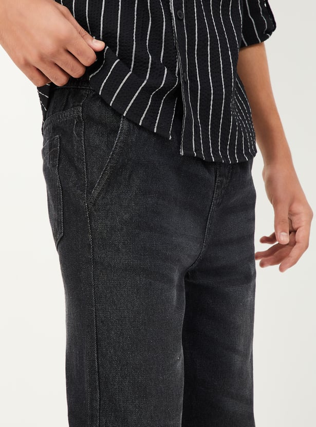 Boys Washed Jogger Jeans