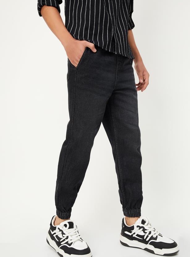 Boys Washed Jogger Jeans