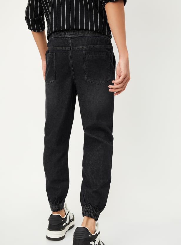 Buy Boys Washed Jogger Jeans Online at just