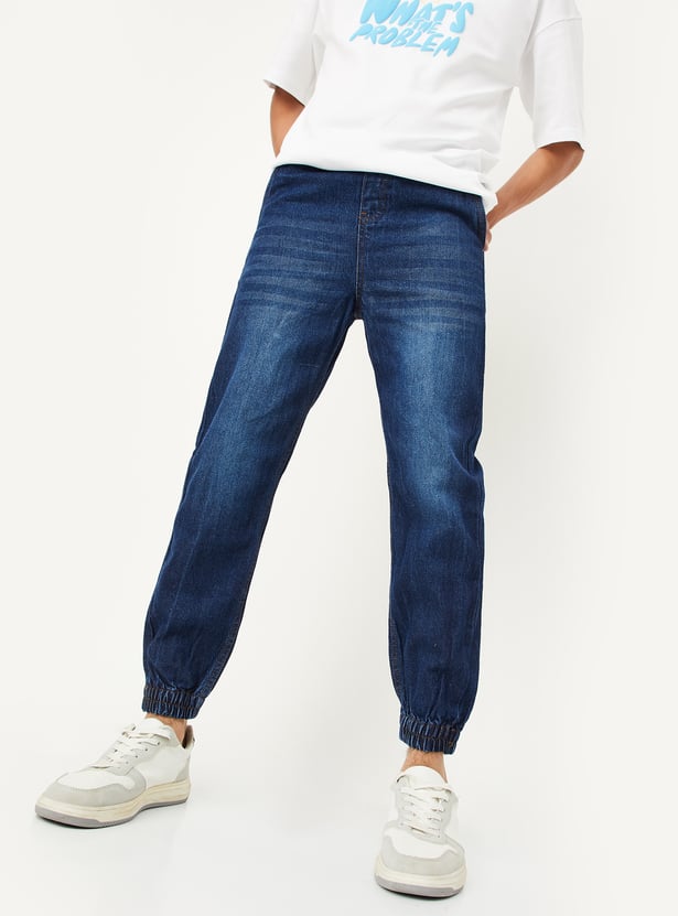 Boys Washed Jogger Jeans
