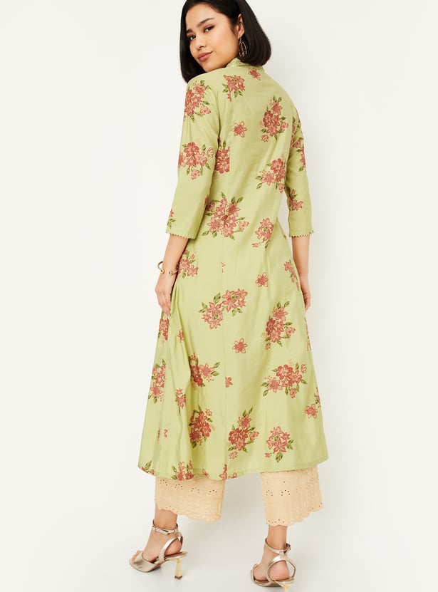 Kalki x Max Women Printed A-line Kurta