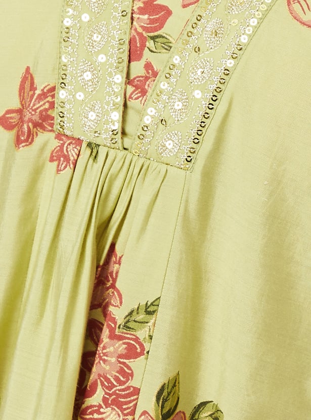 Kalki x Max Women Printed A-line Kurta