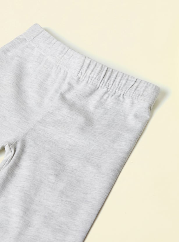 Girls Heathered Leggings